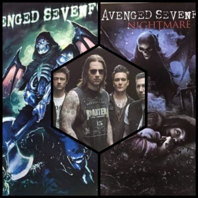 โปสเตอร์วง Avenged sevenfold มีหลายแบบ ขนาด23.5x34.5นิ้ว