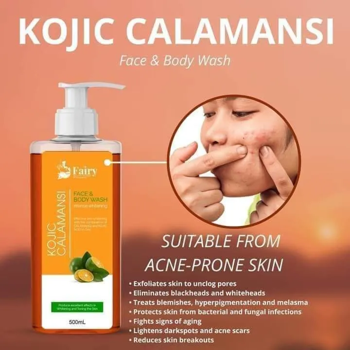 Kojic Calamansi Face and Body Wash Lazada PH