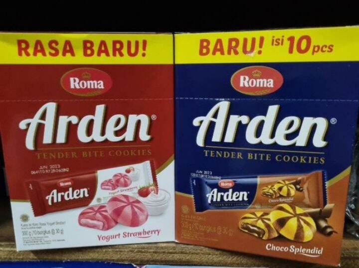 Roma Arden Cookies Choco Splendid -Roma Arden Yogurt Stawberry NEW Box ...