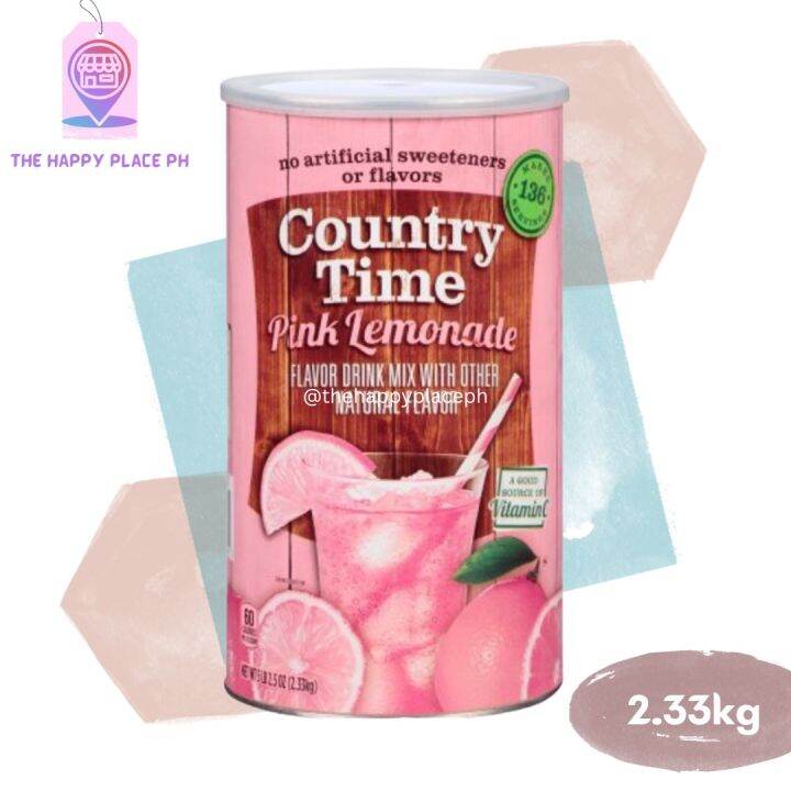 Country Time Pink Lemonade Drink Mix 2.33kg Lazada PH