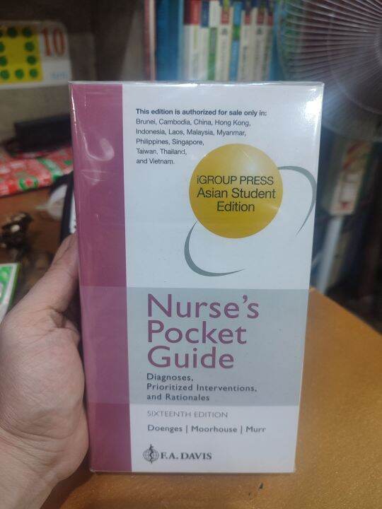 Nanda Nurse's Pocket Guide 16th edition by Doenges Lazada PH