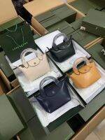 ถูกที่สุด?กระเป๋า​ Longchamp​ mini​ แท้นำเข้า​ รุ่นหนัง​ ขนาดฐาน7นิ้ว​ ปาก8.5นิ้ว​ อุปกรณ์ครบ​