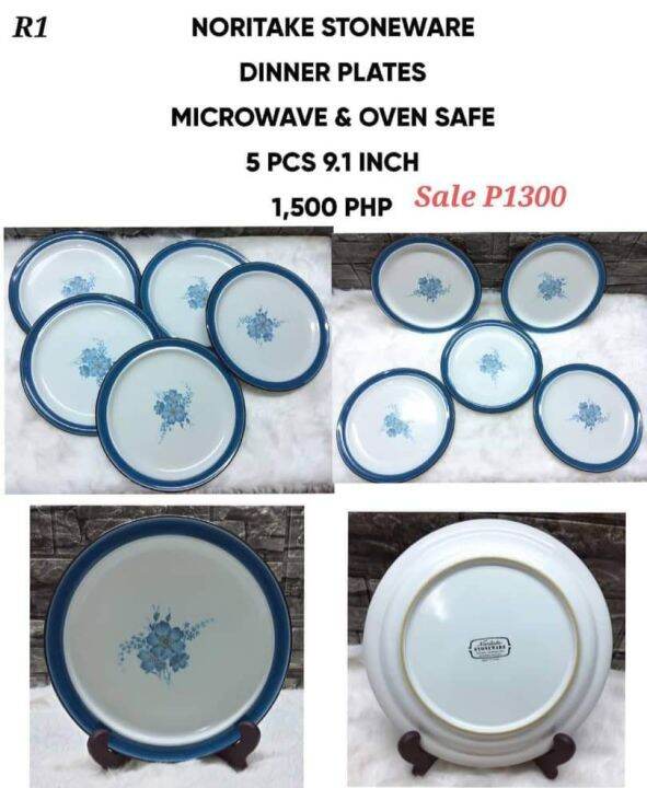 Hoya cordial glass and Noritake stoneware dinner plates Lazada PH