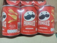 Pringles พริงเกิลส์ มันฝรั่งแท้ รสซาวครีมและหัวหอม 42 g. Pack 6