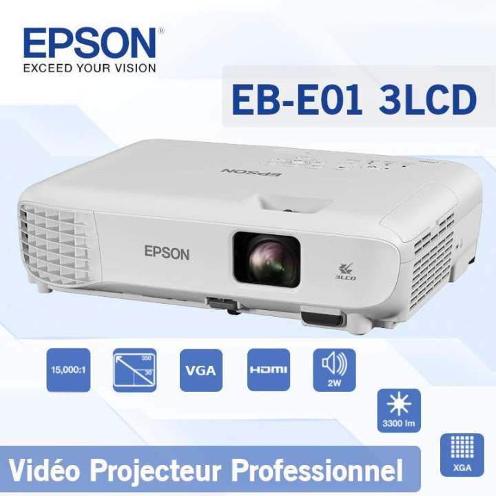 Epson EB E XGA  Lumens 3LCD Projector  VGA HDMI   Lazada