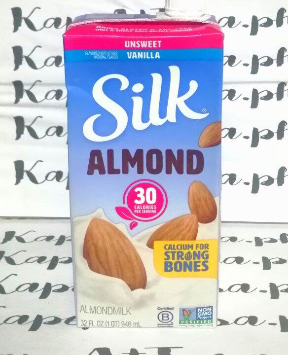 Silk Almond Milk Unsweetened Vanilla 946ml Lazada PH