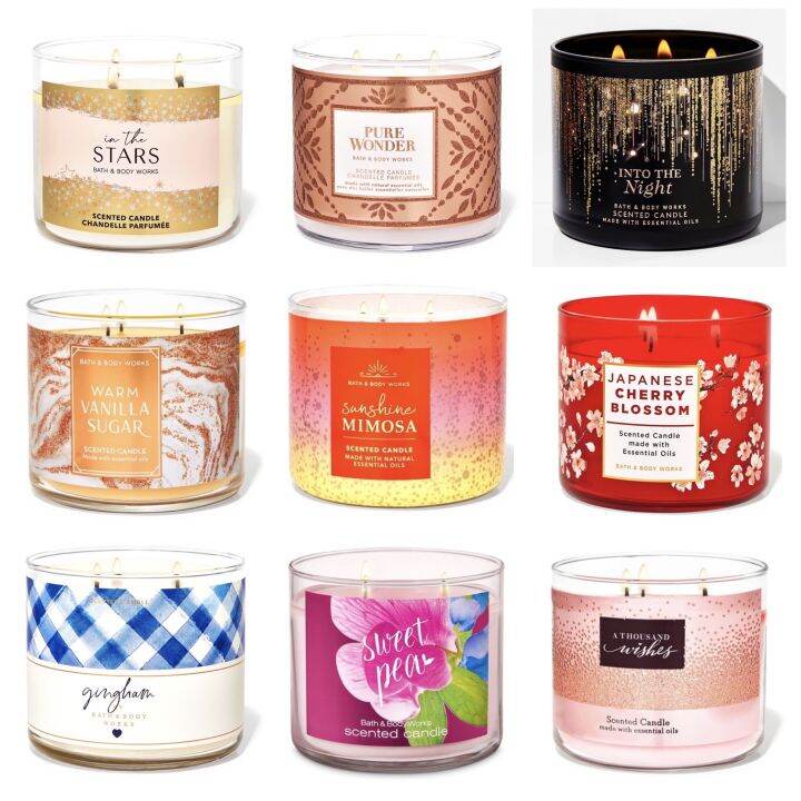Bath Body Works 3Wick Candles Lazada