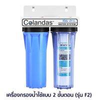 เครื่องกรองน้ำใช้ท่อคู่ ขนาด10” เกลียว 4 หุน