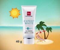 BSC EXPERT WHITE SUN PROTECTION SPF 50 PA++++ ANTI - POLLUTION PLUS 40g. ครีมกันแดด สำหรับผิวหน้า ทาแล้วออกแดดได้ทันที ช่วยปกป้องผิวจากมลภาวะและฝุ่นละออง PM 2.5