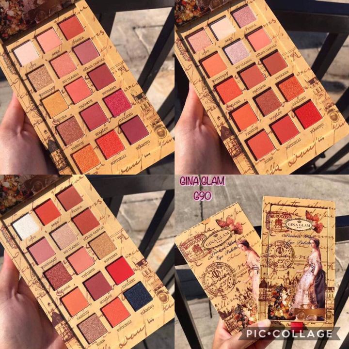 gina-glam-princess-glam-eye-palette-จีน่าแกรม-อายแชโดว์-พาเลท-15-สี-g90