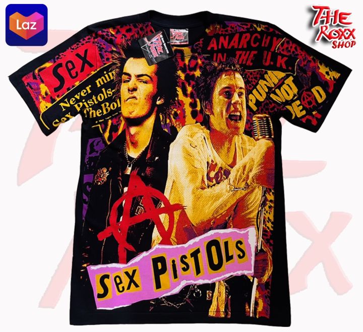 เสื้อวง-sex-pistols-ovp-สกรีนดิสชาร์ด-d-203-เสื้อวงดนตรี-เสื้อวงร็อค