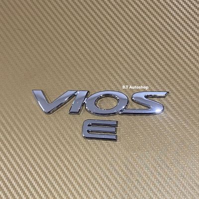 โลโก้ VIOS + E ติดท้าย Toyota ชุด 2 ชิ้น