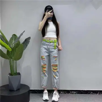 Girls size clearance 8 ripped jeans