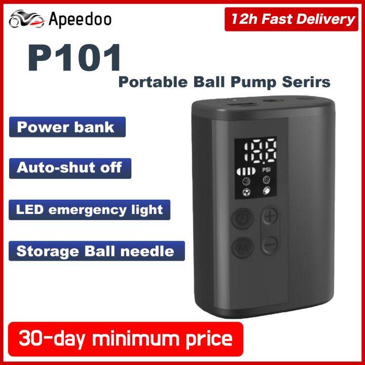 Electric Ball Pump Inflation Deflation Accurate Pressure Gauge