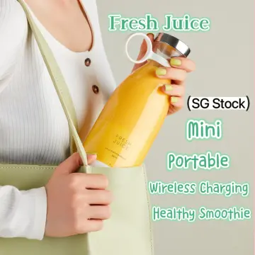 Knirps 500ML BPA Free Water Bottle Portable Juicer Cup Outdoor Sports  Camping Picnic Rechargeable Milkshake Mixer Juice Maker