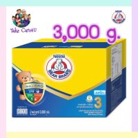 Bear Brand 3 Milk Powder Plainนมผงตราหมี สูตร 3 รสจืด 3000 กรัม exp.2024