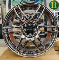 ล้อแม็ก ขอบ17” SA60M 17x7.5 ET45 8x100/114.3 โครเมี่ยม⭐️ราคาชุด4วง✅มีรับประกันนาน100วัน?✅❤️