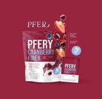 พีเฟอร์รี่ แครนเบอร์รี่ ไฟเบอร์ Pfery Cranberry Fiber ไฟเบอร์พีเฟอร์รี่ 1ห่อ7ซอง