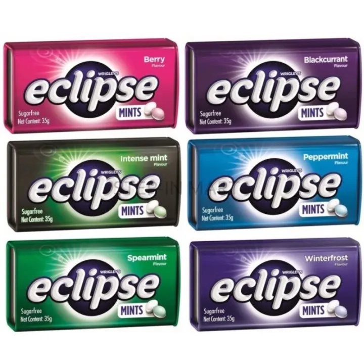 WRIGLEY'S Eclipse Sugarfree Mints 35g (Assorted) Lazada
