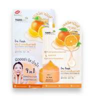 (6ซอง/กล่อง) นามิ แอม เฟรช เชจู วิตามิน ซี ไบรท์เทนนิ่ง เจล Nami I’m Fresh Jeju Vitamin C Brightening Gel