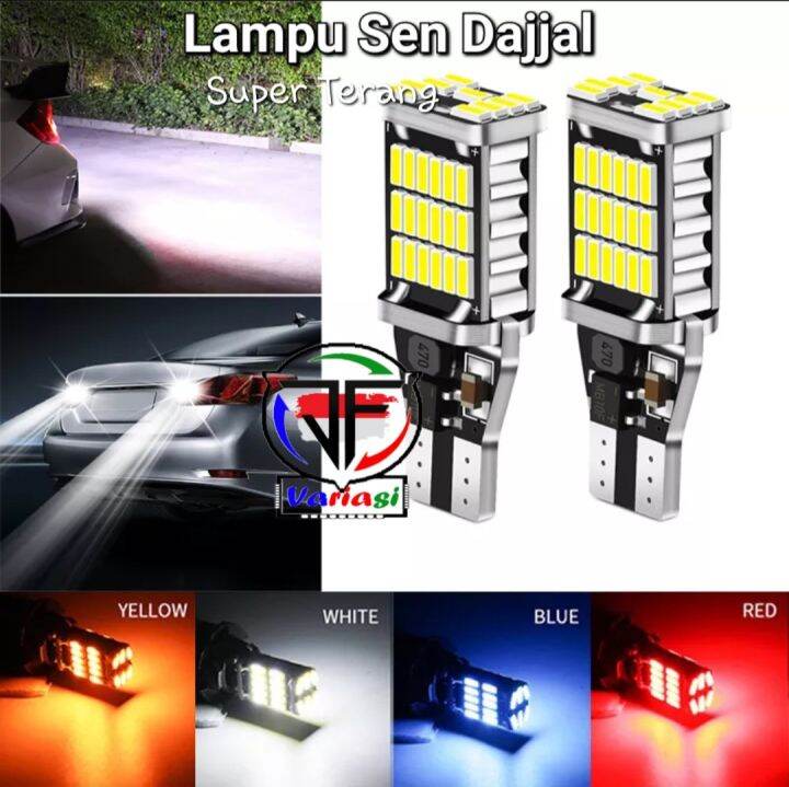 Promo Biji Lampu Sein Sen Dajjal Led Mata Super Terang Lampu