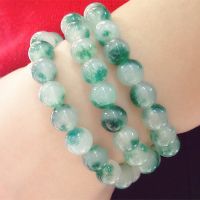 กำไลหินมอสอาเกต​ (Moss Agate) ขนาด​ 12มิล