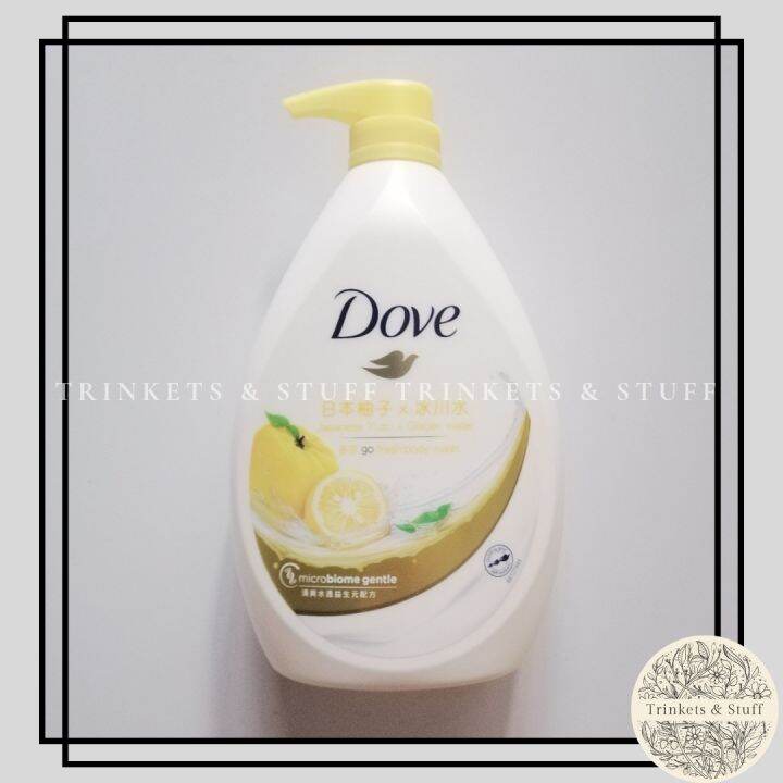 Dove Go Fresh Japanese Yuzu & Glacier Water Body Wash 1L Lazada PH