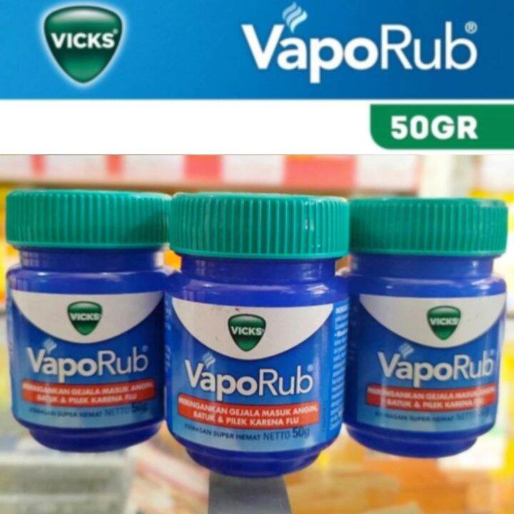 Vicks Vaporub 50 Gram Balsem Inhaler | Lazada Indonesia