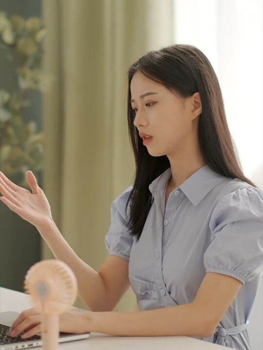 Xiaomi Youpin พัดลมมือถือขนาดเล็กมินิ USB แบบพกพาแบบพกพาพัดลมเดสก์ท็อป ...