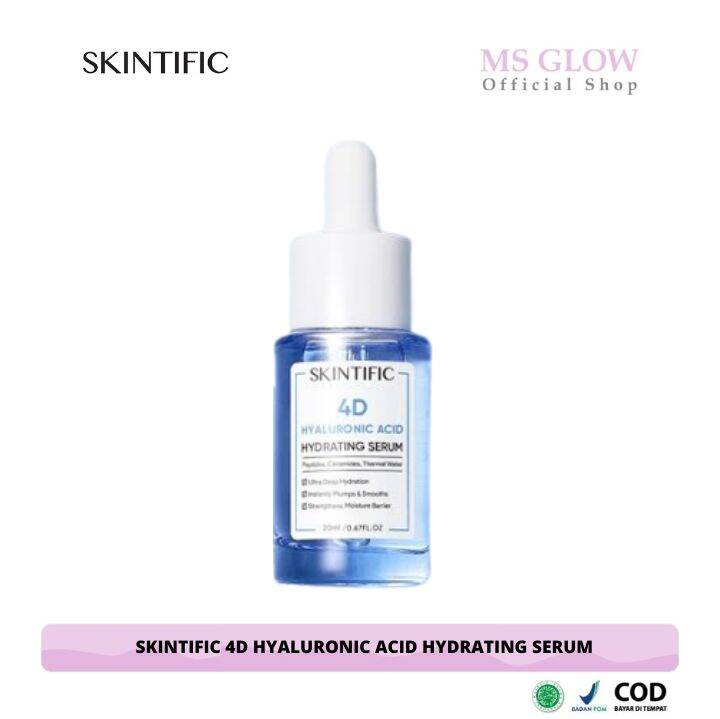 SKINTIFIC 4D HYALURONIC ACID HYDRATING SERUM Lazada Indonesia