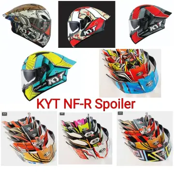 Helmet spoiler best sale online shopping