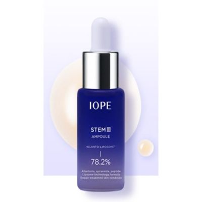 IOPE Stem III Ampoule 10ml / Softener / Emulsion Allanto-Liposome 78.2% 25ml