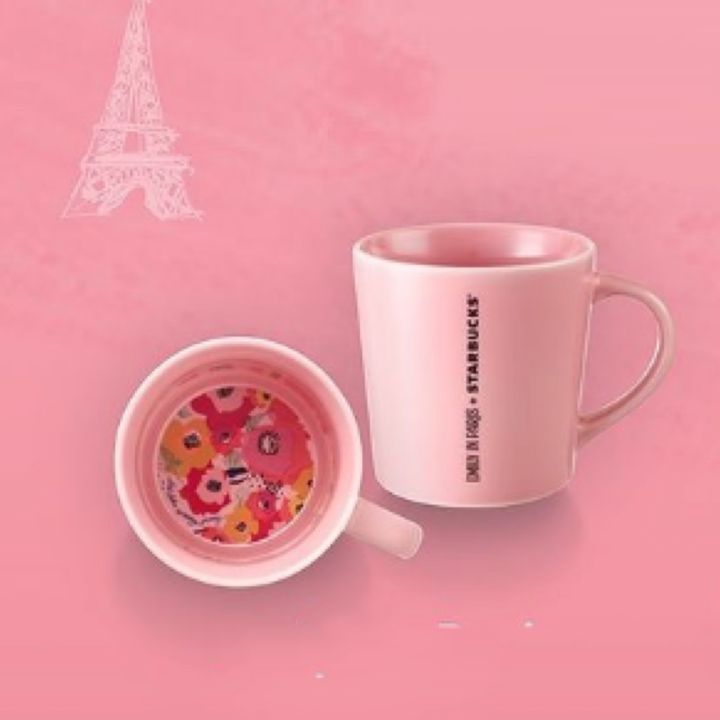 Starbucks Emily in Paris Pink Mug 16oz แท้💯