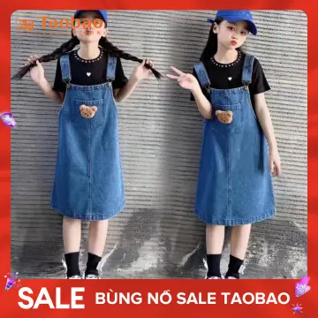 Váy Yếm Bò Xinh Xắn Cho Bé Gái Từ 1-4 Tuổi Tanosa_kids | Shopee Việt Nam