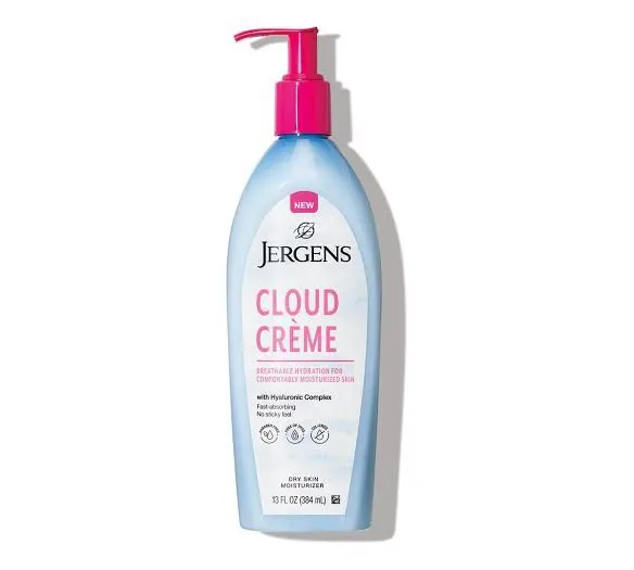 Jergens Cloud Creme with Hyaluronic Complex, NonGreasy Breathable