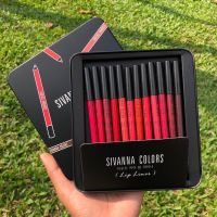 Sivanna Colors lip liner ซีเวียน่า ลิปดินสอ พาเลท
