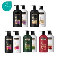 TRESemmé keratin smooth/detox&amp;nourish/ultimate repair เทรซาเม่ แชมพู ครีมนวด 425/400 มล.