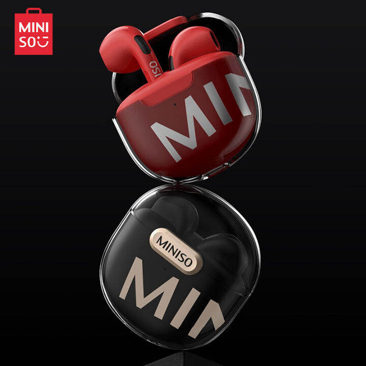 Miniso M Bluetooth Earphone D Hifi Sound Sport Waterproof Tws Wireless Headphones Bluetooth