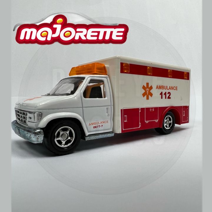 รถโมเดล-majorette-ambulance-112-แท้-100-รถโมเดลเหล็ก