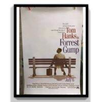 โปสเตอร์หนัง Forrest gump (แผ่นใหญ่) งานพิมพ์ใหม่ขนาด23.5x34.5นิ้ว