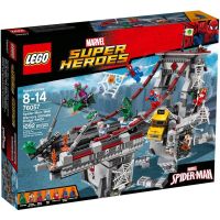 Lego (กล่องมีตำหนิเล็กน้อย) Marvel Super Heroes 76057 Spider-Man: Web Warriors Ultimate Bridge Battle ของแท้