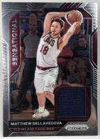 MATTHEW DELLAVEDIVA JERSEY CARD ? การ์ดสะสมบาสเก็ตบอล ? NBA SENSATIONAL ?? CLEVELAND CAVALIERS