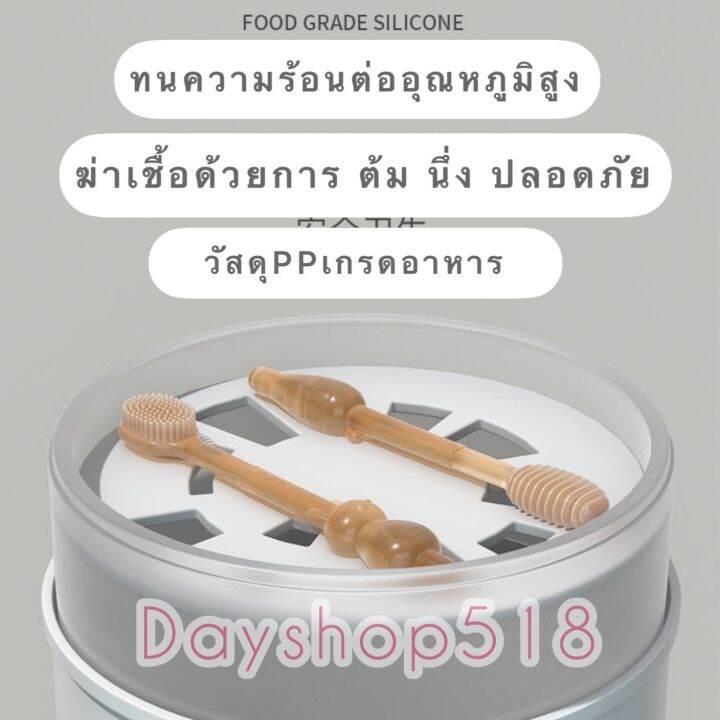 สินค้าแนะนำ-แปรงลิ้นเด็ก-แปรงนวดเหงือก-แปรงเด็กทารก-0-18เดือน