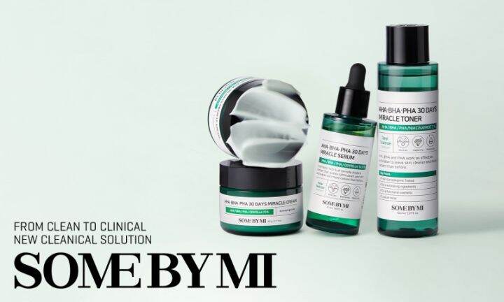 SOMEBYMI AHA-BHA-PHA 30 Days Miracle Toner / Serum / Cream / Acne Foam ...
