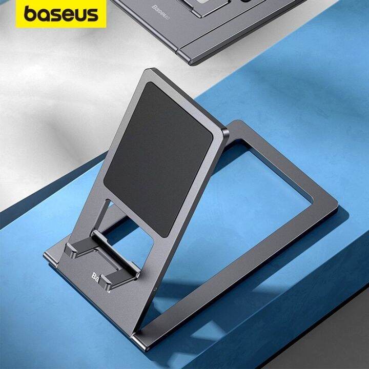 Baseus Tablet Stand for iPad Pro 12.9 11 Aluminum Foldable Desktop Tablet Holder Adjustable