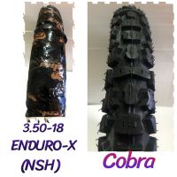 ยางนอก: Cobra 3.50-18 ENDURO - X (NHS)   ใช้ยางใน