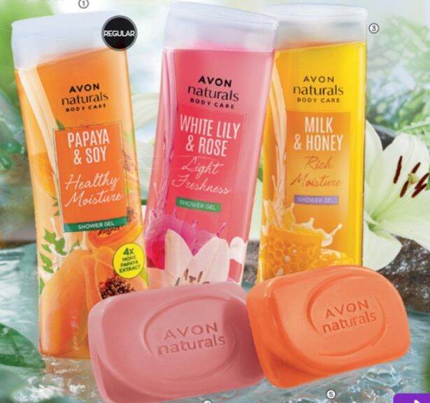 Avon Naturals Body Soaps & Shower Gel 200ml Lazada PH
