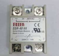 SOLID STATE MODULE  SSR-40 VA FOTEX​ โซริด เสตรด MODUIE -​SSR40 VA​สินค้าไหม่พร้อมจัดส่ง