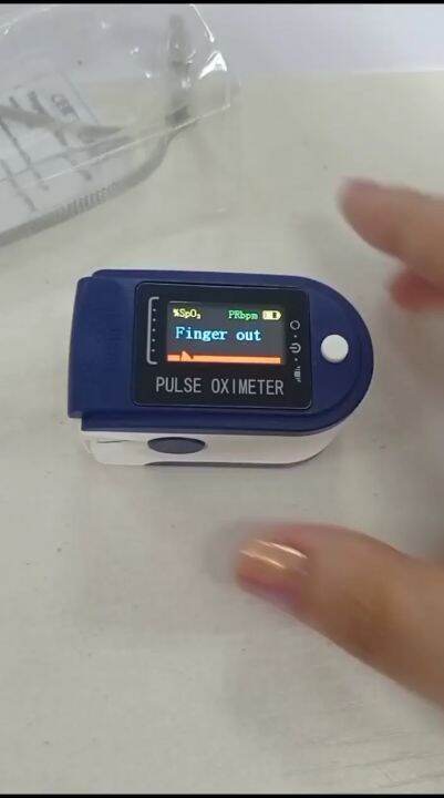 Original Mini Household Led Portable Finger Tip Pulse Oximeter Pulse ...