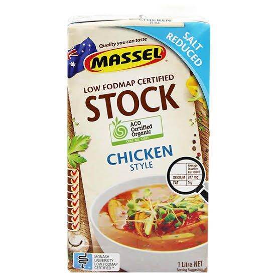 Massel plant based stock chicken style 1ลิตร salt reduced น้ำสต็อก